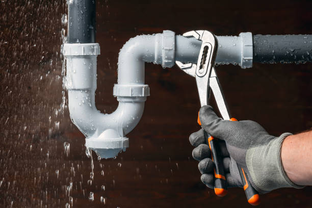 Professional Plumbing technician working in Hughes Springs, TX